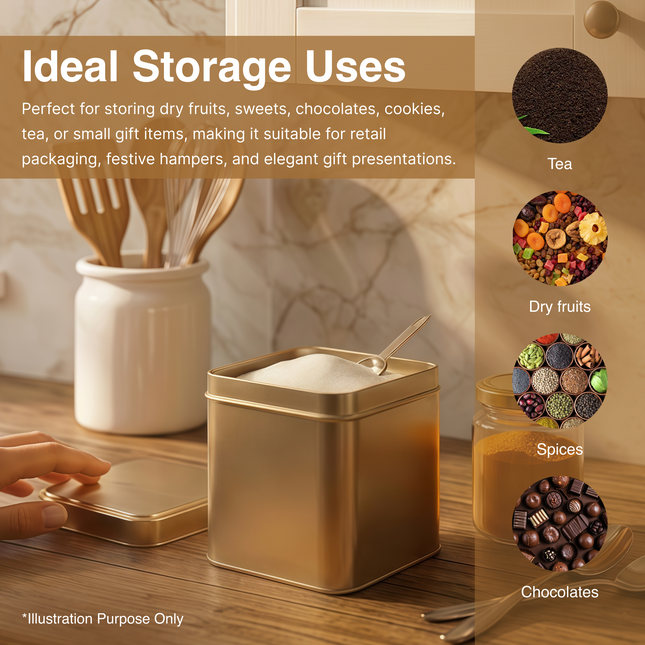 SQUARE 75 MM X 75 MM X 75 MM (HT) - SLIP LID