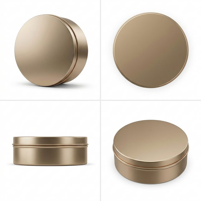 ROUND 141 MM DIA X 60 MM (HT) - SLIP LID