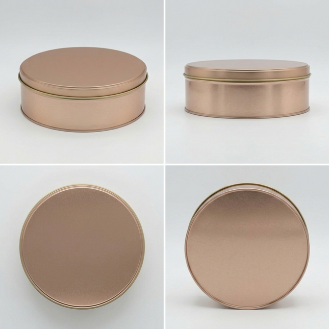 ROUND 152 MM DIA X 55 MM (HT) - SLIP LID