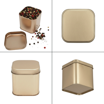SQUARE 75 MM X 75 MM X 75 MM (HT) - SLIP LID