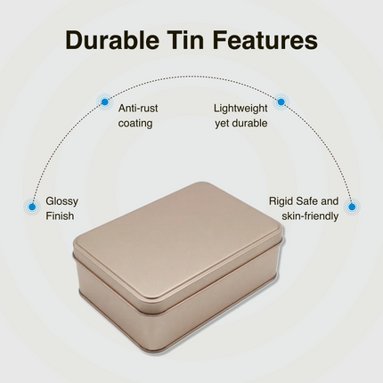 RECTANGLE 135 MM X 95 MM X 40 MM (HT) - SLIP LID