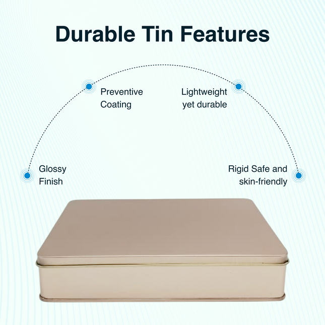 RECTANGLE 8 INCH X 6 INCH X 45 MM (HT) - SLIP LID