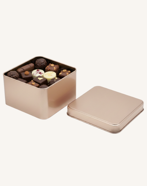 SQUARE 152 MM X 152 MM X 50 MM (HT) - SLIP LID