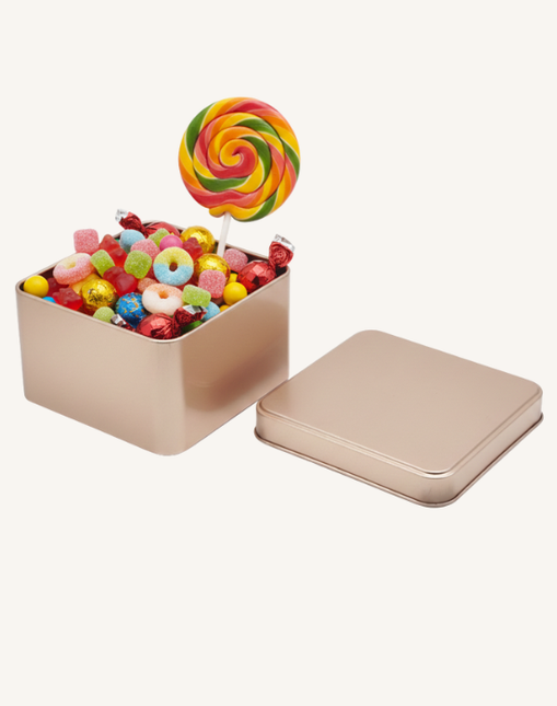 SQUARE 152 MM X 152 MM X 50 MM (HT) - SLIP LID