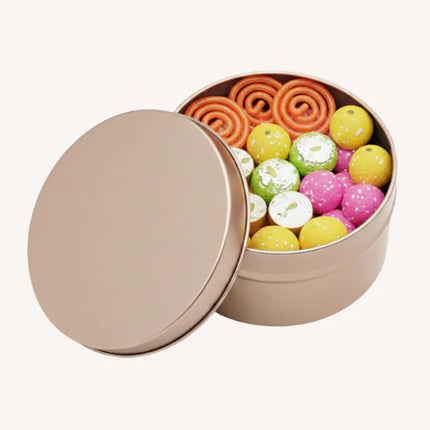 ROUND 141 MM DIA X 60 MM (HT) - SLIP LID