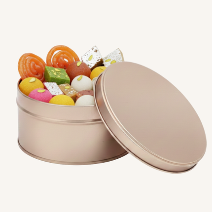 ROUND 152 MM DIA X 55 MM (HT) - SLIP LID