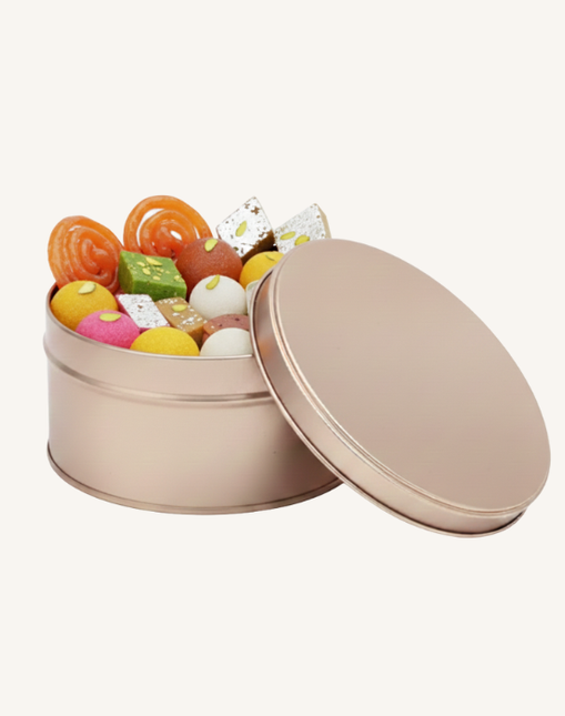 ROUND 152 MM DIA X 55 MM (HT) - SLIP LID