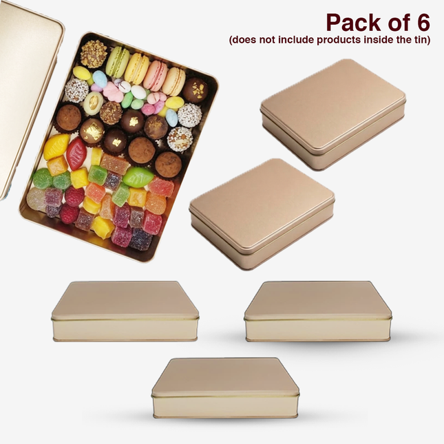 RECTANGLE 8 INCH X 6 INCH X 45 MM (HT) - SLIP LID